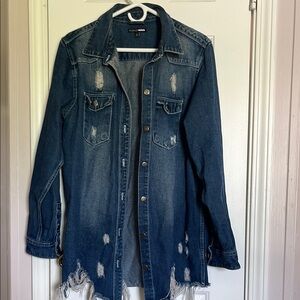 Rocawear Long  Denim Jacket